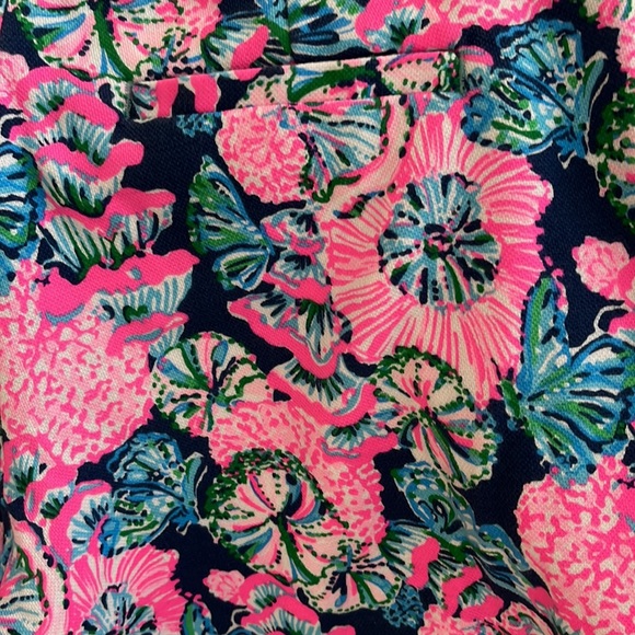 Lilly Pulitzer Buttercup knit shorts “Oyster Bay Navy..." - sz 4 - NWT - Picture 7 of 11